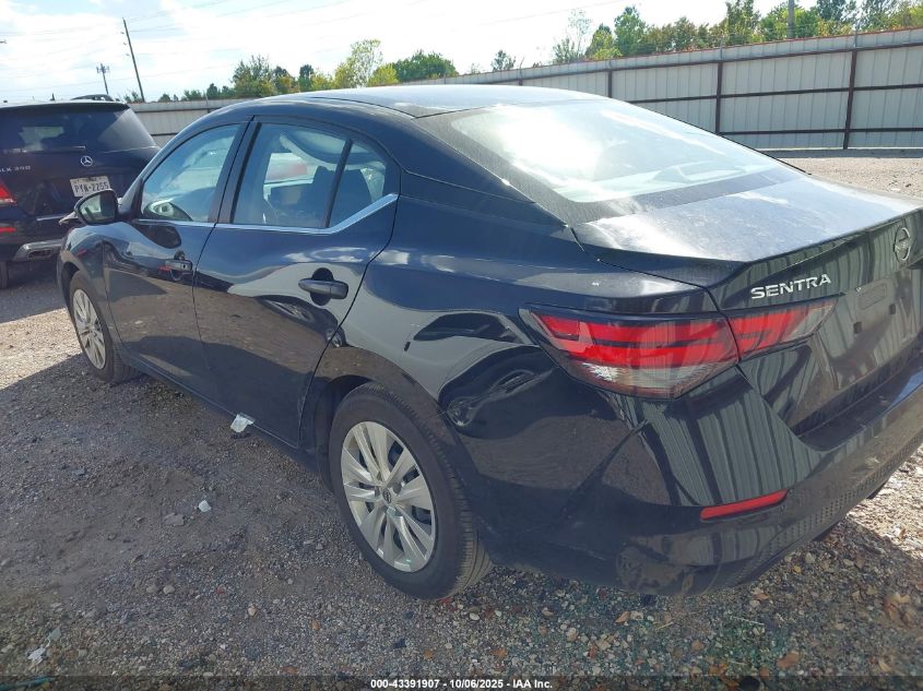 2025 Nissan Sentra S VIN: 3N1AB8BV9SY307037 Lot: 43391907