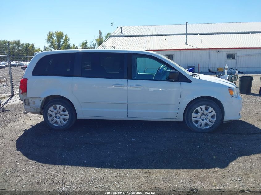 2016 Dodge Grand Caravan Se VIN: 2C4RDGBG0GR314343 Lot: 43391915