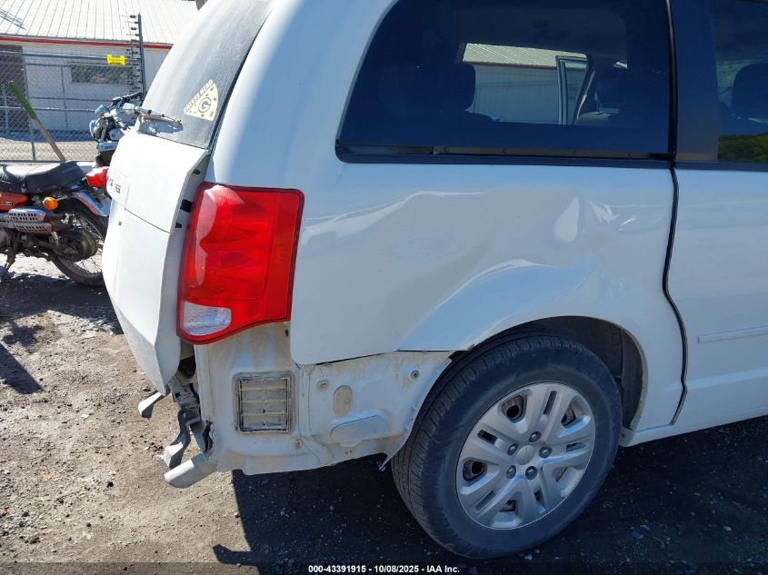 2016 Dodge Grand Caravan Se VIN: 2C4RDGBG0GR314343 Lot: 43391915