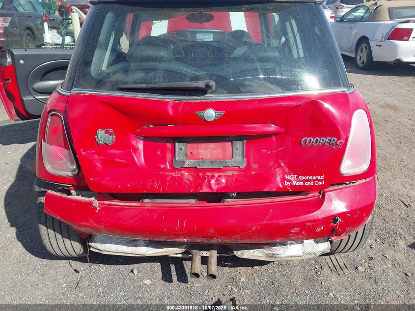 2006 Mini Cooper S VIN: WMWRE33576TJ36650 Lot: 43391918