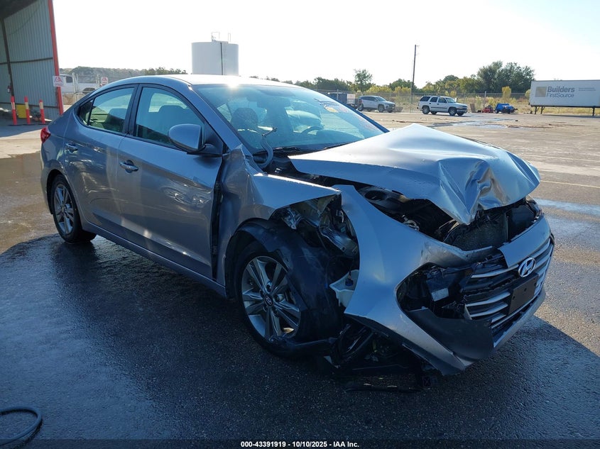 VIN 5NPD84LF0HH051594 2017 HYUNDAI ELANTRA SE
