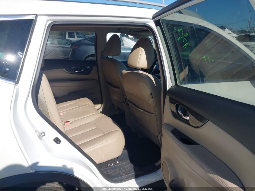 2016 Nissan Rogue Sl VIN: 5N1AT2MV4GC741799 Lot: 43391922