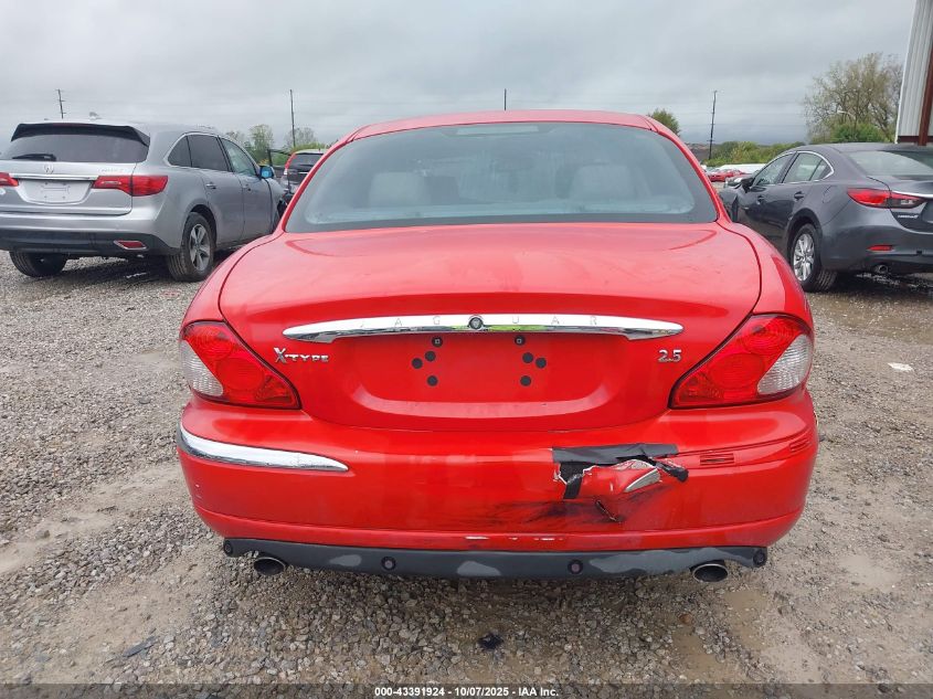 2002 Jaguar X-Type 2.5L VIN: SAJEA51D72XC23717 Lot: 43391924