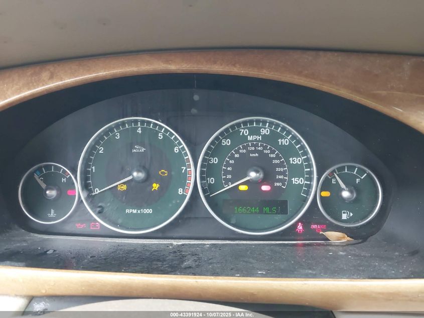 2002 Jaguar X-Type 2.5L VIN: SAJEA51D72XC23717 Lot: 43391924