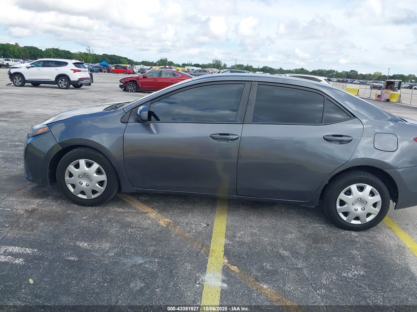 2015 Toyota Corolla Le VIN: 2T1BURHEXFC248711 Lot: 43391927