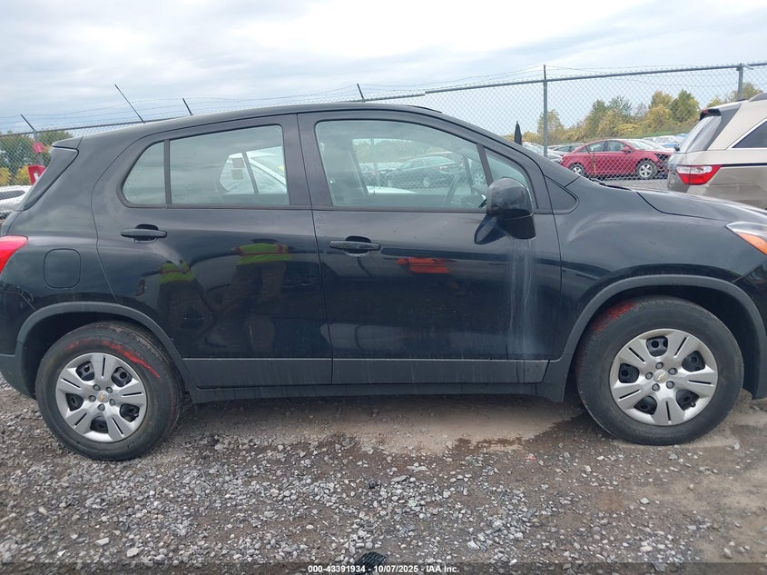 2017 CHEVROLET TRAX LS 3GNCJKSB8HL263556