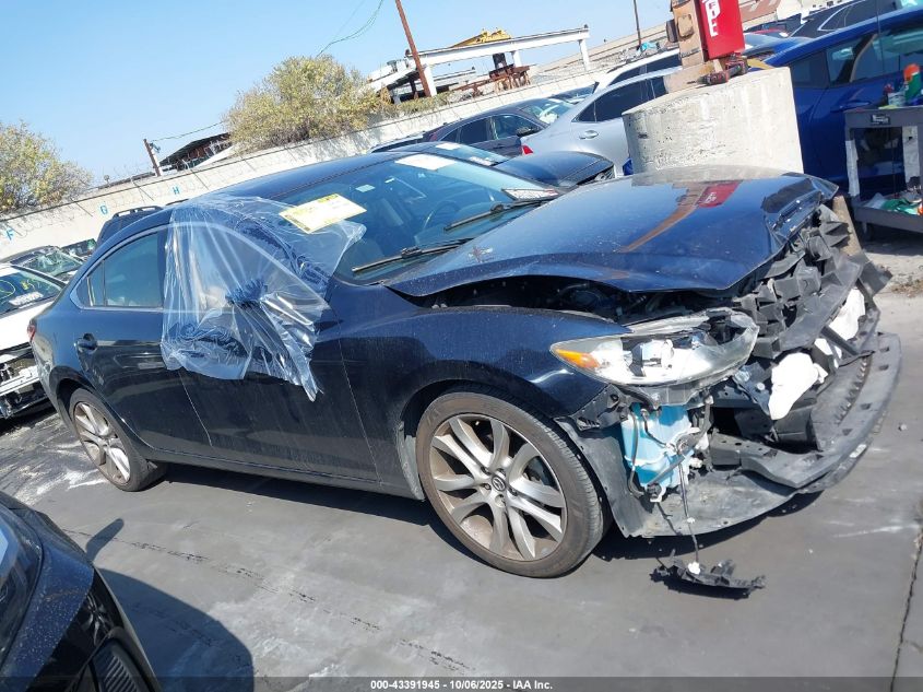 2016 Mazda Mazda6 I Touring VIN: JM1GJ1V57G1453915 Lot: 43391945