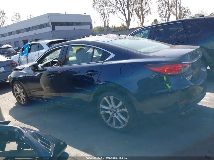 2016 Mazda Mazda6 I Touring VIN: JM1GJ1V57G1453915 Lot: 43391945