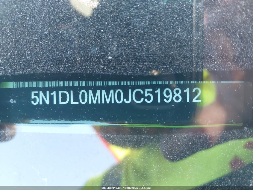 5N1DL0MM0JC519812 2018 INFINITI QX60 photo no. 17