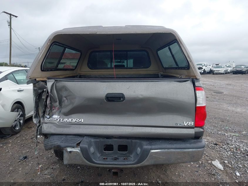 2006 Toyota Tundra Double Cab Sr5 VIN: 5TBET34156S540508 Lot: 43391961