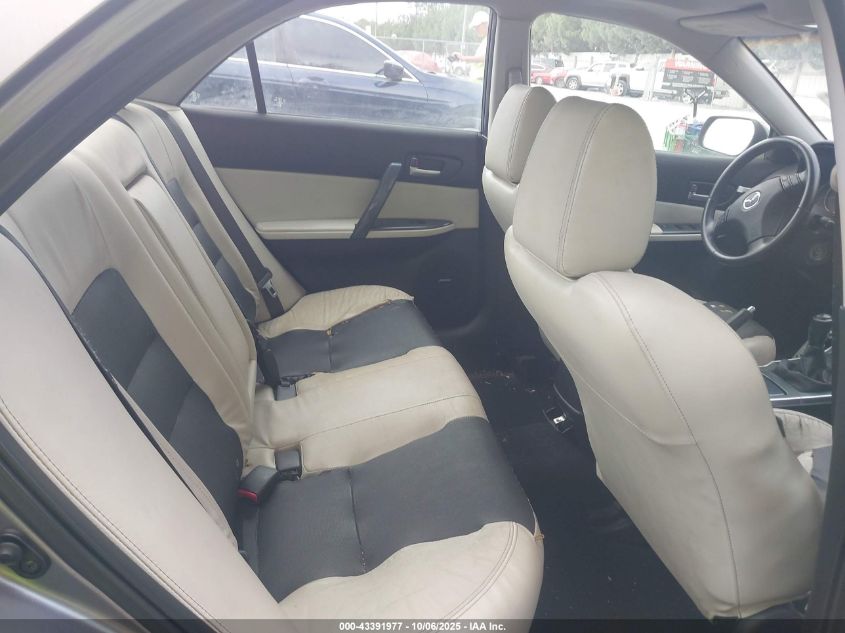 2006 Mazda Mazdaspeed6 Grand Touring VIN: JM1GG12L261104337 Lot: 43391977