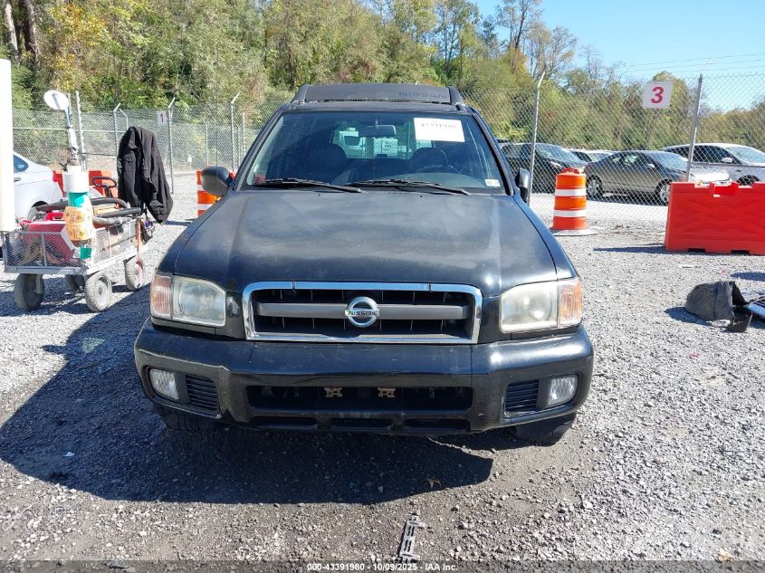 2002 Nissan Pathfinder Se VIN: JN8DR09Y12W702509 Lot: 43391980