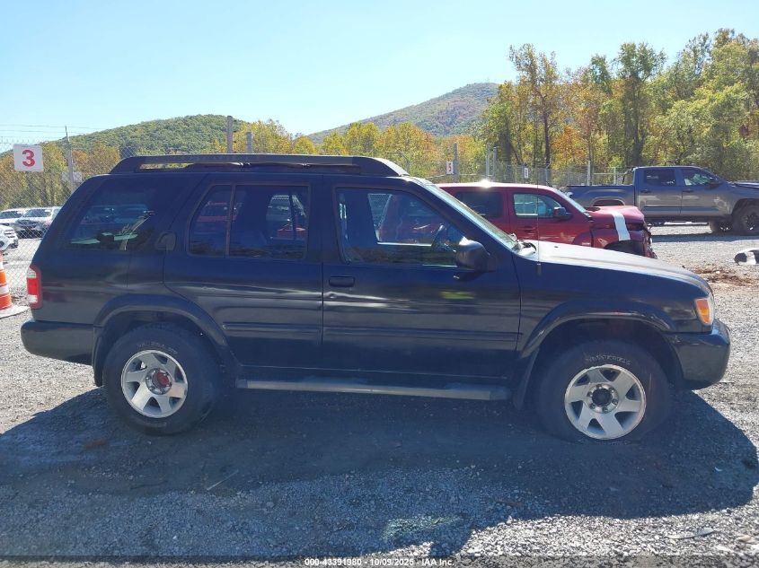 2002 Nissan Pathfinder Se VIN: JN8DR09Y12W702509 Lot: 43391980