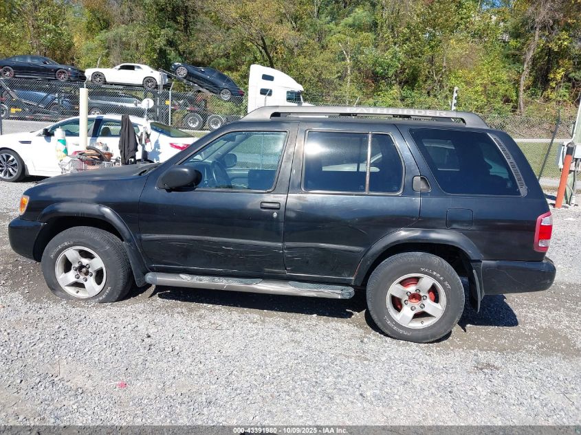 2002 Nissan Pathfinder Se VIN: JN8DR09Y12W702509 Lot: 43391980