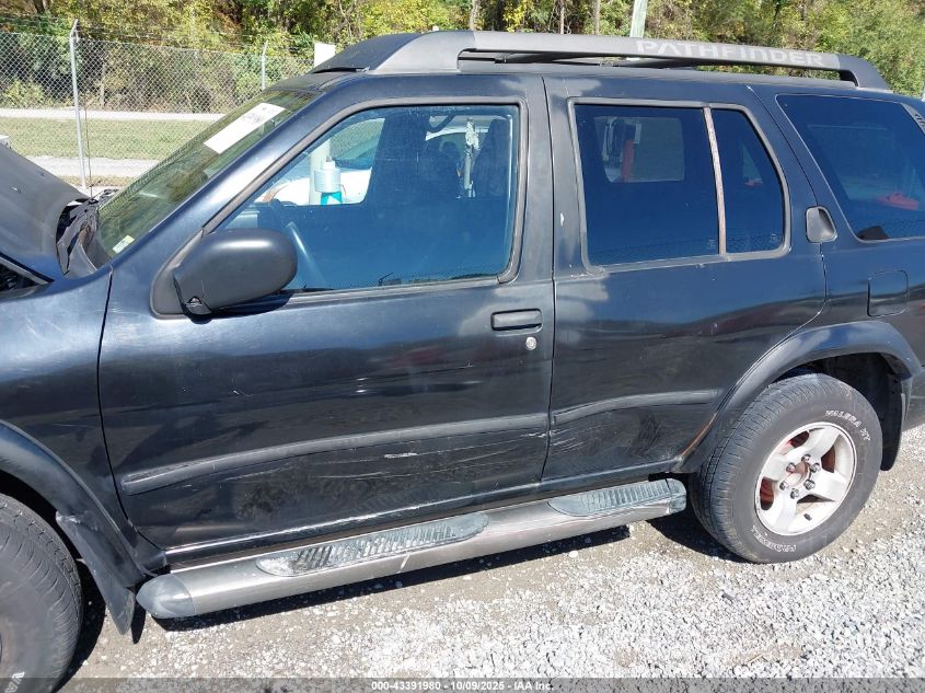 2002 Nissan Pathfinder Se VIN: JN8DR09Y12W702509 Lot: 43391980