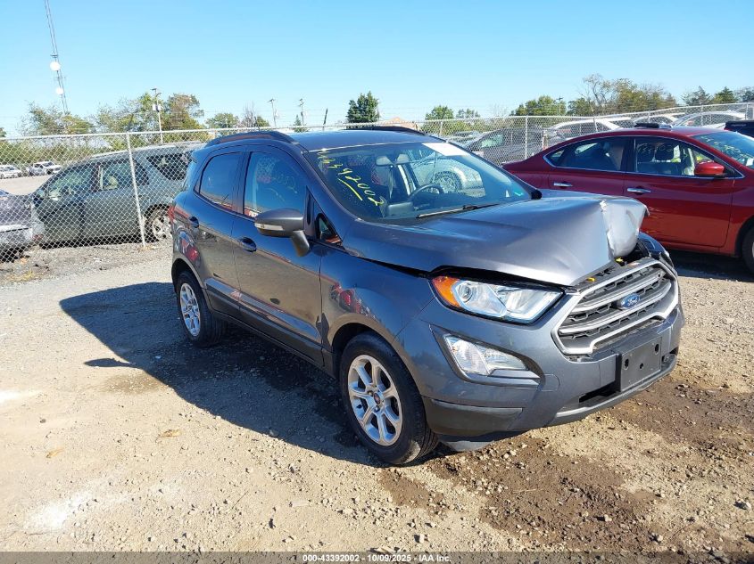 FORD ECOSPORT 2019. Lot# 43392002. VIN MAJ3S2GE7KC306043. Photo 1