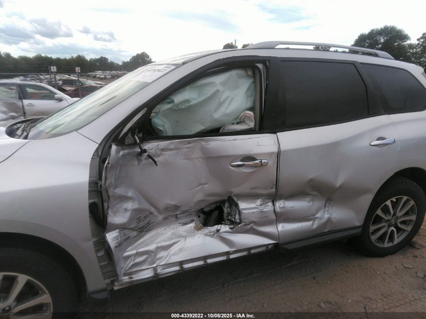 2014 Nissan Pathfinder Sv VIN: 5N1AR2MN7EC614847 Lot: 43392022