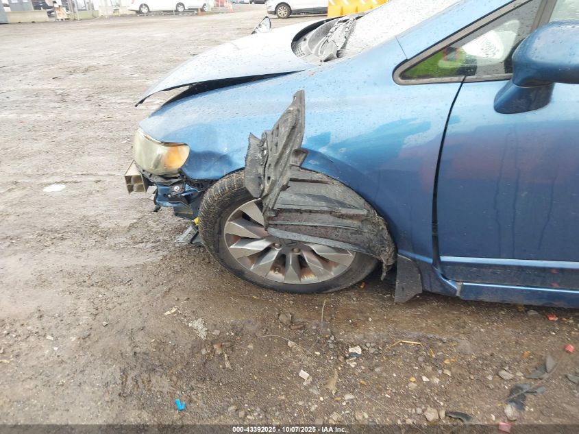 2009 Honda Civic Ex VIN: 1HGFA16859L005217 Lot: 43392025