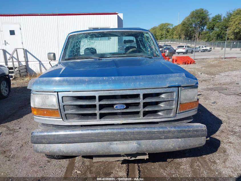 1992 Ford F150 VIN: 1FTEX14H4NKB55797 Lot: 43392031