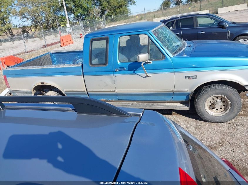 1992 Ford F150 VIN: 1FTEX14H4NKB55797 Lot: 43392031