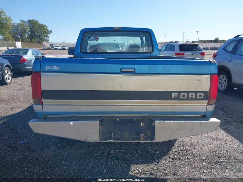 1992 Ford F150 VIN: 1FTEX14H4NKB55797 Lot: 43392031