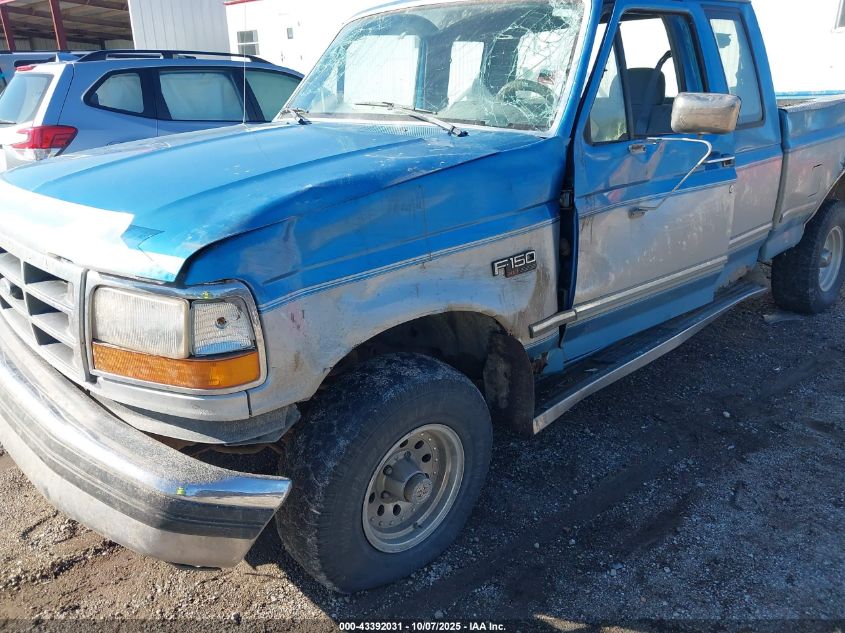 1992 Ford F150 VIN: 1FTEX14H4NKB55797 Lot: 43392031