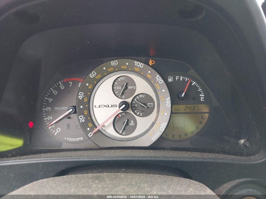 2003 Lexus Is 300 VIN: JTHBD192330067640 Lot: 43392035