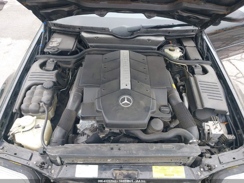 2000 Mercedes-Benz Sl 500 VIN: WDBFA68F7YF193189 Lot: 43392043