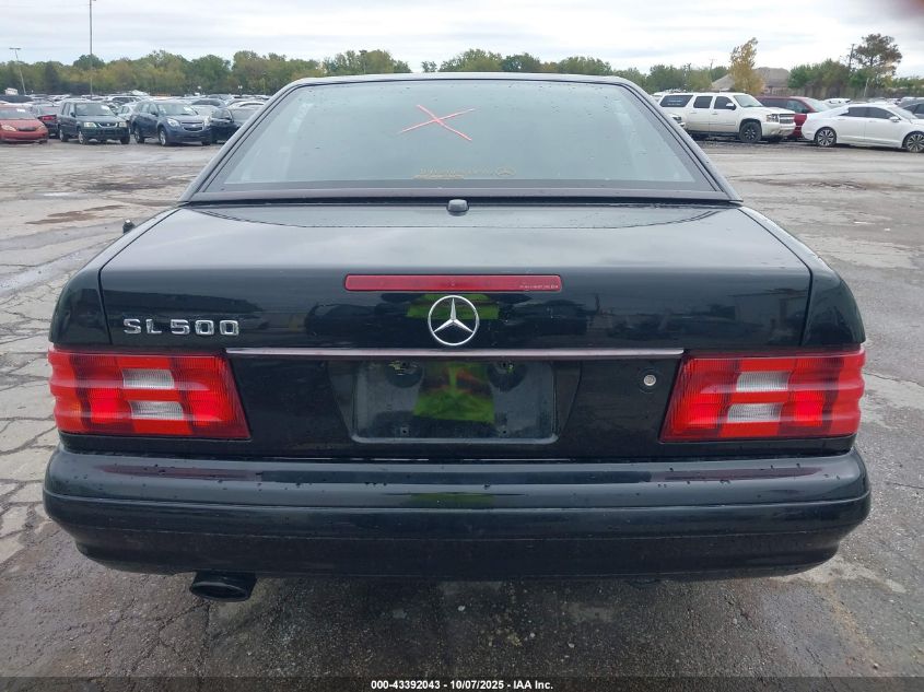 2000 Mercedes-Benz Sl 500 VIN: WDBFA68F7YF193189 Lot: 43392043