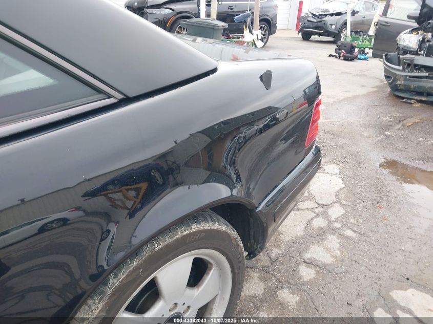 2000 Mercedes-Benz Sl 500 VIN: WDBFA68F7YF193189 Lot: 43392043