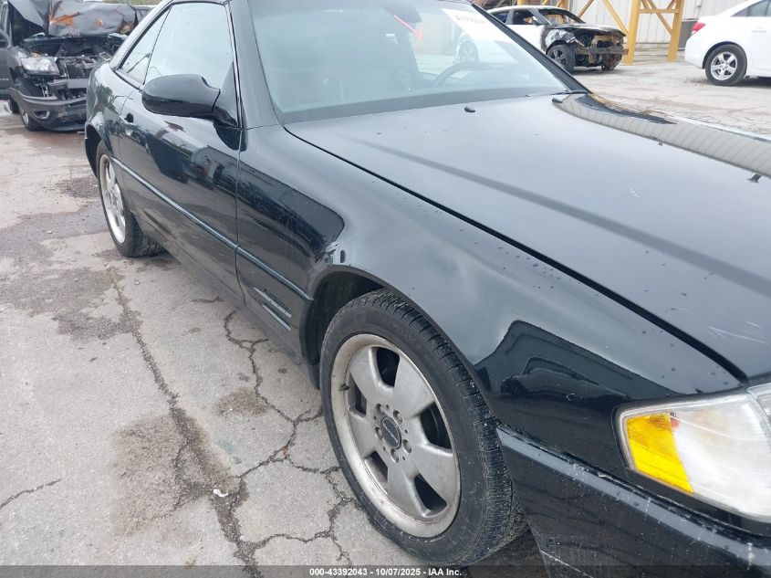 2000 Mercedes-Benz Sl 500 VIN: WDBFA68F7YF193189 Lot: 43392043