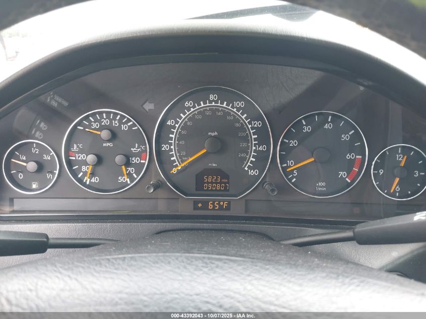 2000 Mercedes-Benz Sl 500 VIN: WDBFA68F7YF193189 Lot: 43392043