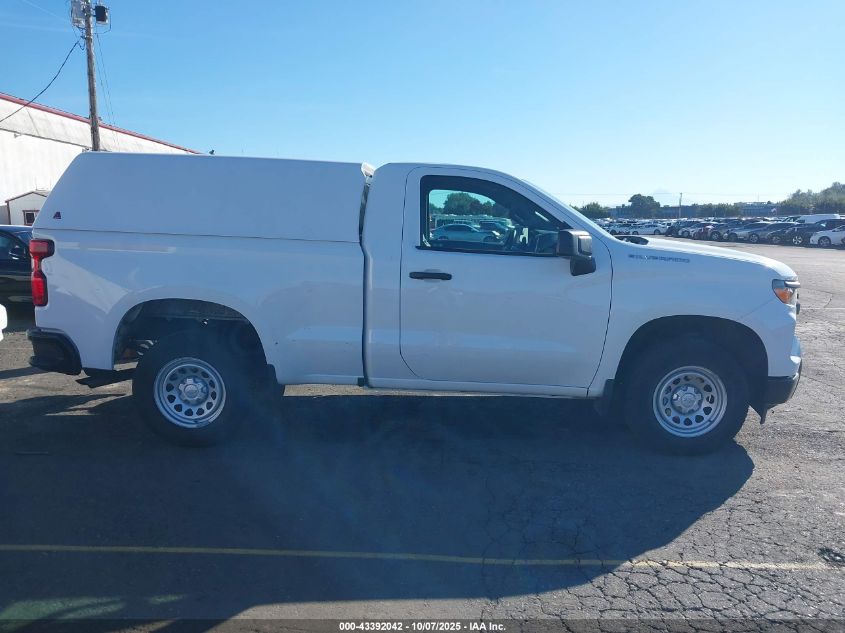 2023 Chevrolet Silverado 1500 2Wd Standard Bed Wt VIN: 3GCNAAEK0PG345411 Lot: 43392042