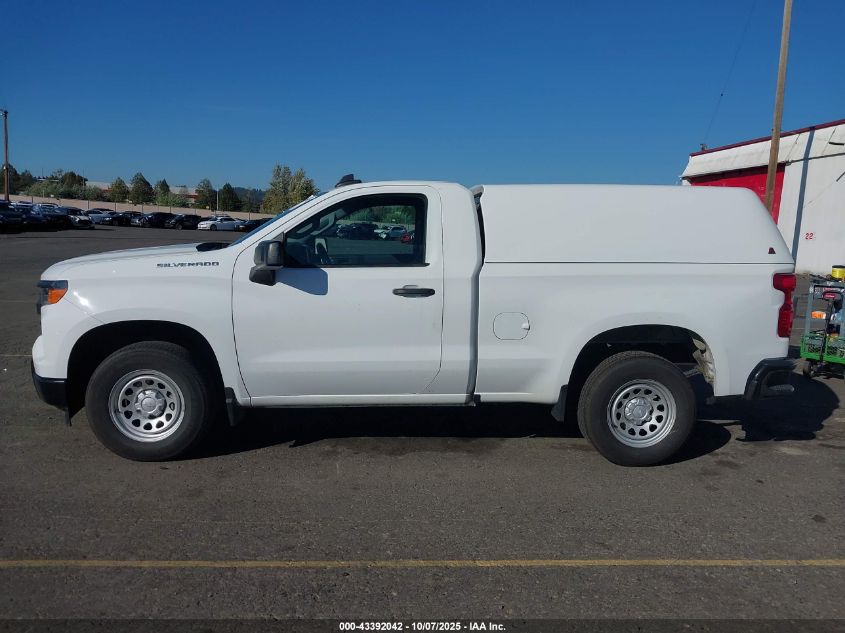 2023 Chevrolet Silverado 1500 2Wd Standard Bed Wt VIN: 3GCNAAEK0PG345411 Lot: 43392042