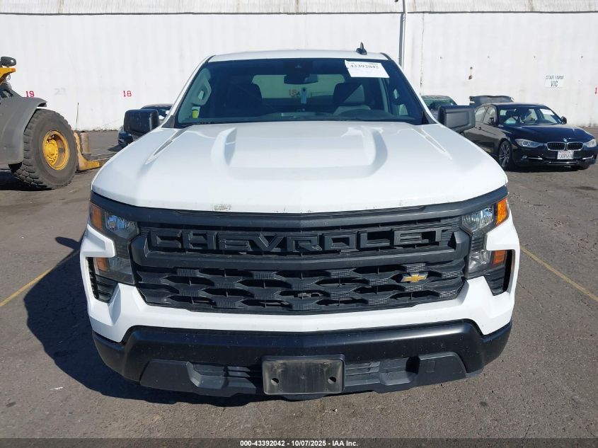2023 Chevrolet Silverado 1500 2Wd Standard Bed Wt VIN: 3GCNAAEK0PG345411 Lot: 43392042