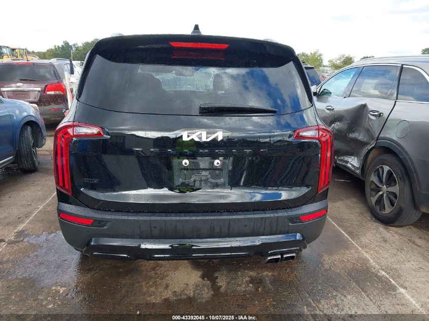 2022 Kia Telluride Sx VIN: 5XYP5DHCXNG208846 Lot: 43392045