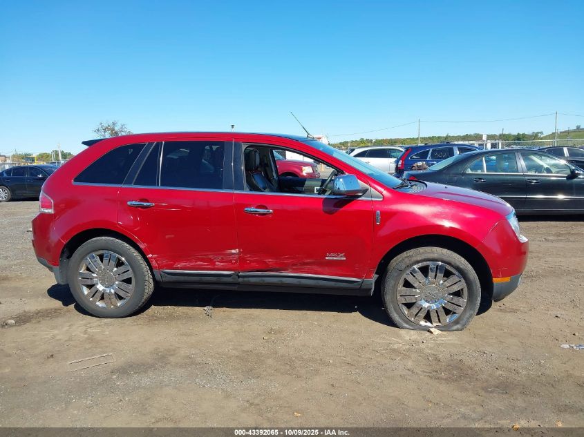 2008 Lincoln Mkx VIN: 2LMDU88C78BJ37059 Lot: 43392065