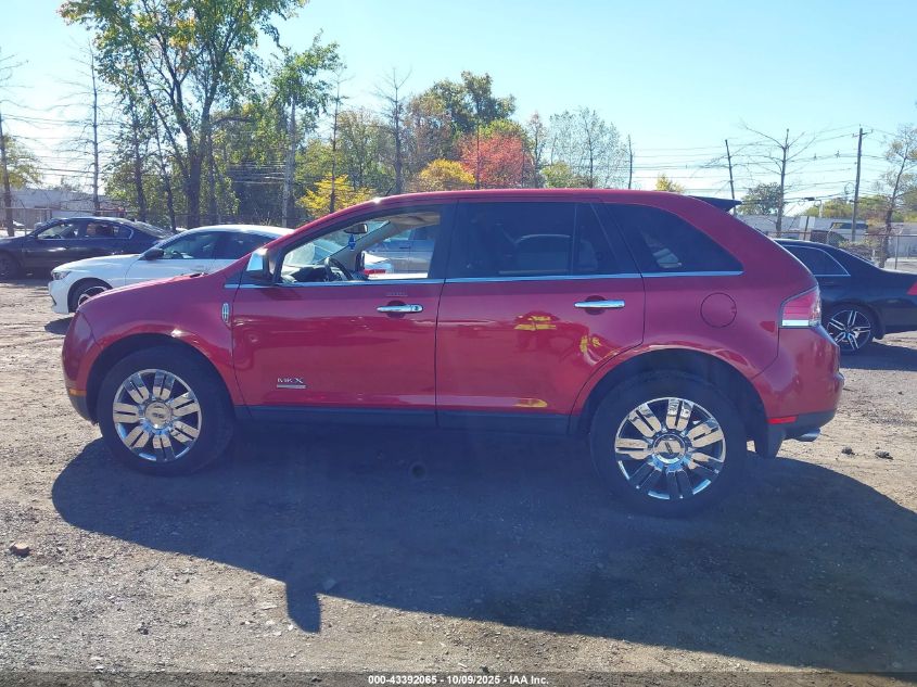 2008 Lincoln Mkx VIN: 2LMDU88C78BJ37059 Lot: 43392065