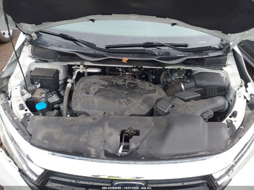 2022 Honda Odyssey Elite VIN: 5FNRL6H94NB042734 Lot: 43392090