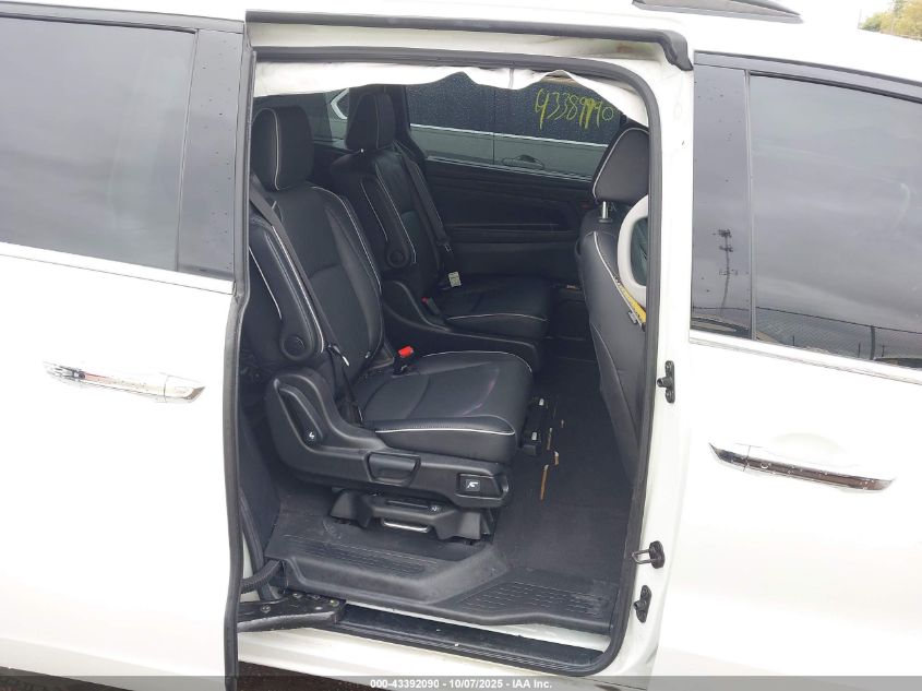 2022 Honda Odyssey Elite VIN: 5FNRL6H94NB042734 Lot: 43392090