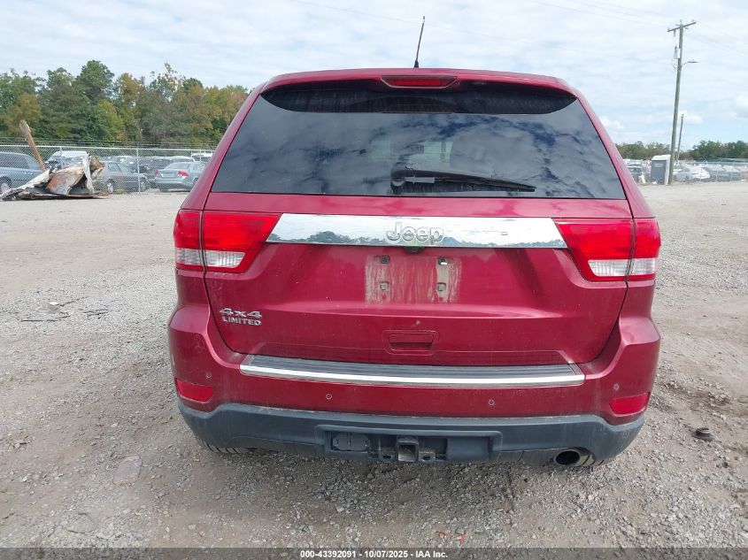 2012 Jeep Grand Cherokee Limited VIN: 1C4RJFBG4CC342149 Lot: 43392091