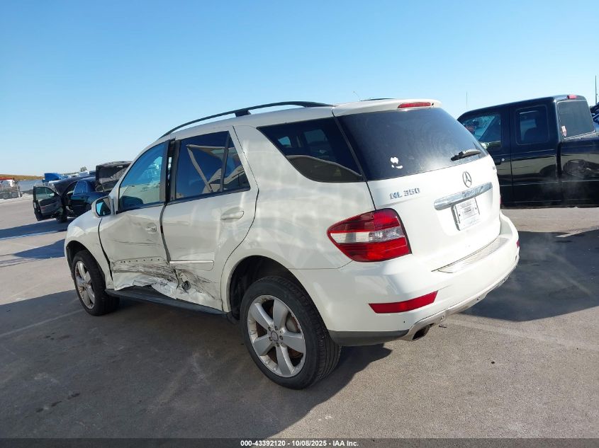 2009 Mercedes-Benz Ml 350 4Matic VIN: 4JGBB86E29A528758 Lot: 43392120
