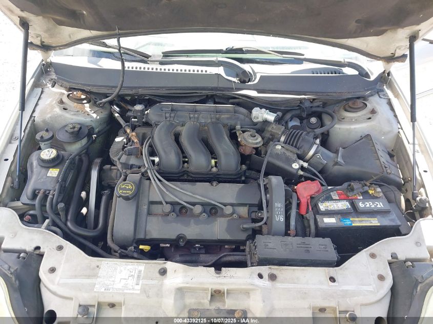 2003 Mercury Sable Ls Premium VIN: 1MEFM55S23G603189 Lot: 43392125