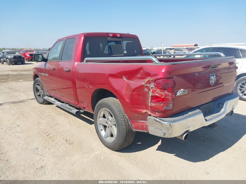 Vin: 1c6rd6gt6cs137541, lot: 43886905, ram 1500 slt 20123