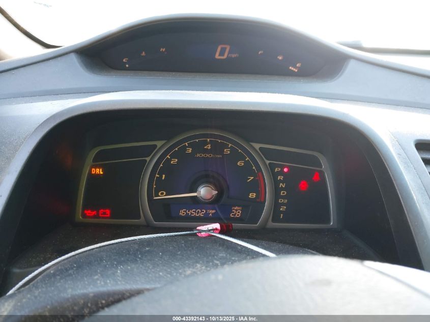 2009 Honda Civic Lx VIN: 2HGFA16589H355508 Lot: 43392143