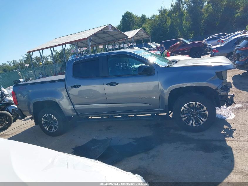 2021 Chevrolet Colorado 4Wd Short Box Z71 VIN: 1GCGTDEN9M1146009 Lot: 43392144