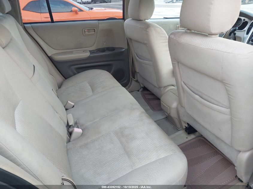 2005 Toyota Highlander V6 VIN: JTEEP21A950130351 Lot: 43392152