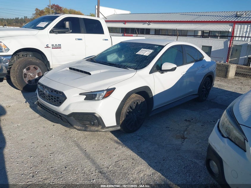 Vin: jf1vbah6xr9808952, lot: 43886929, subaru wrx premium 20242