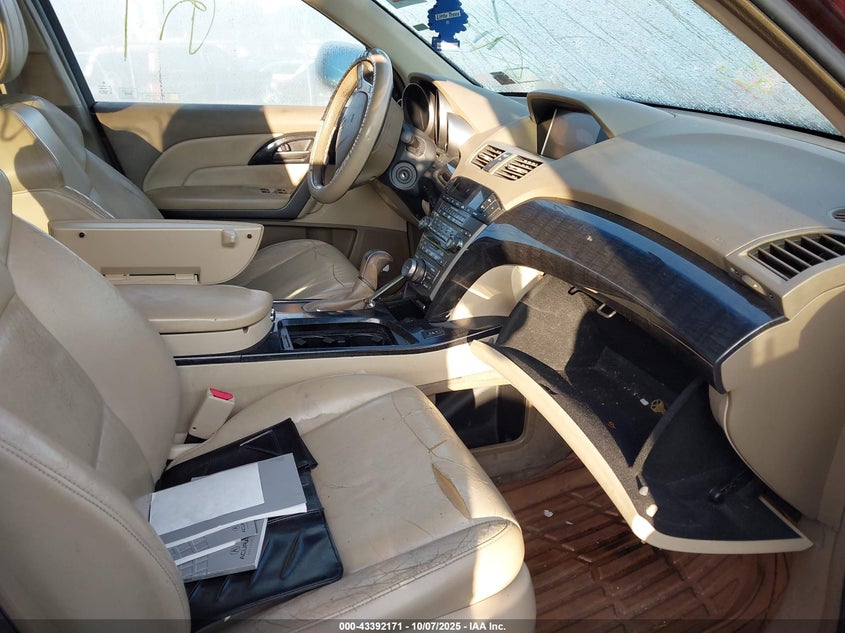 2HNYD28429H534176 2009 ACURA MDX photo no. 5