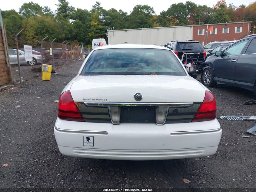 2007 Mercury Grand Marquis Ls VIN: 2MEFM75V47X641545 Lot: 43392197